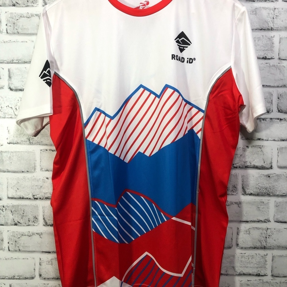 Headsweats Gear Road ID Short Sleeve Performance Tee Small NWT Unisex